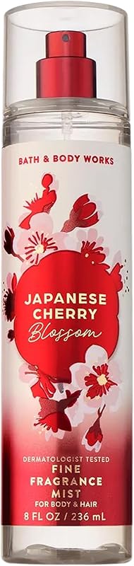 Bath and Body Works Japanese Cherry Blossom for Women Fine Fragrance Mist 8oz