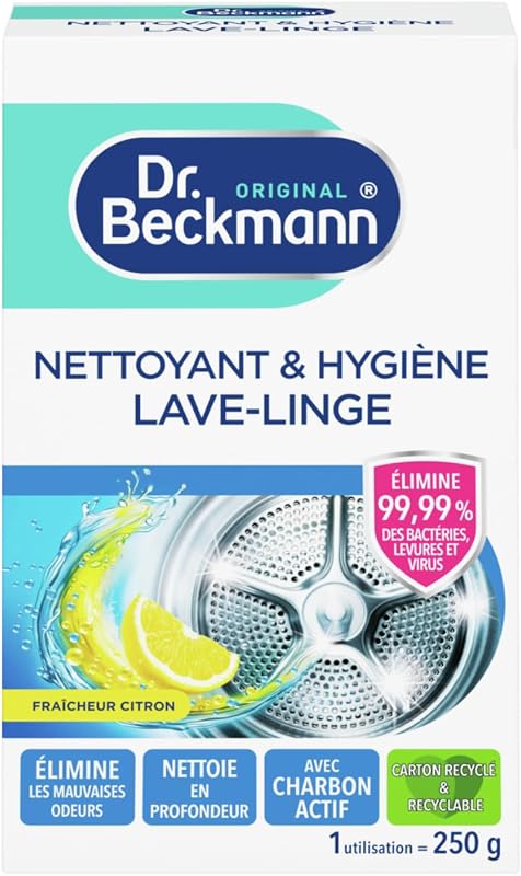 Dr. Beckmann Cleaner & Hygiene Washing Machine | Sanitises and Eliminates Bad Odors for a Long Time | 250 g (P