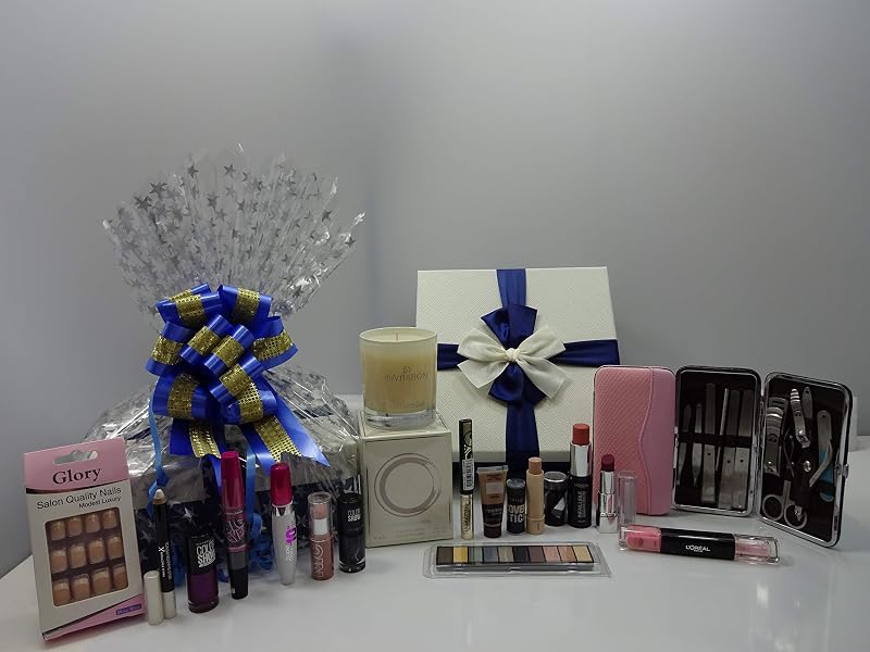 Valentine's Day Gift Set for Her ~ L'Oréal 7pc Glamour Beauty Gift Box Wrapped in a 100%...