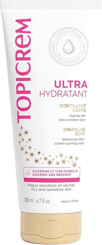 Topicrem ultra moisturizing shimmer body 200ml