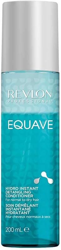 REVLON PROFESSIONAL Equave Soin Démêlant Instantané sans Rinçage, 2 Phases Hydronutritif Hydratant pour les Ch