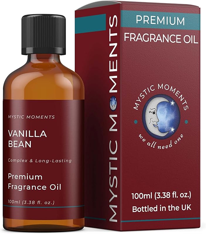 Mystic Moments | Vanilla Bean Fragrance Oil | 100 ml | Vanilla bean: a fragrance with rich notes of warm vanil