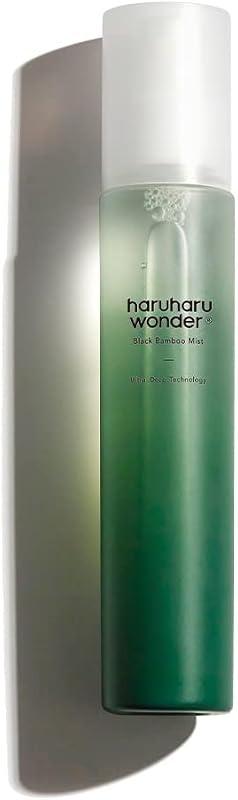Haruharu WONDER Black Bamboo Mist (5.07 fl.oz) | Moisturizing & Firming Mist Contains Giseng Panax for Clean, 