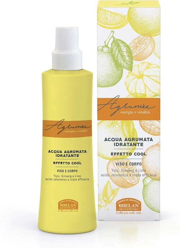 Helan, Agrumèe Women's Moisturizing Water Spray, Refreshing Women's Perfume for Face and Body Care - Facial an