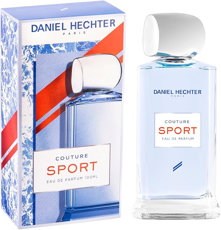 Daniel Hechter Men's Eau de Parfum Couture Sport Collection 100 ml | Aromatic Notes Ice Lemon Sage, Captivatin