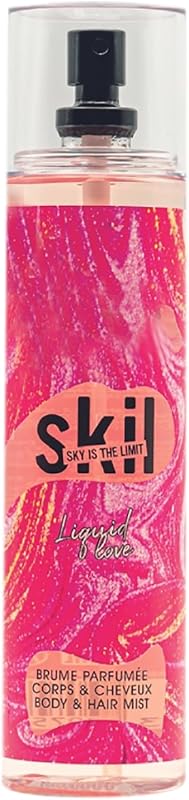 SKIL - Liquid Love Perfume Mist - Toxic Love Collection - Coconut Rose Fragrance - Spray Bottle 250 ml - Made 
