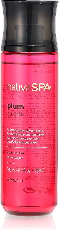 O Boticario Nativa Spa Plum Body Splash, 200 ml