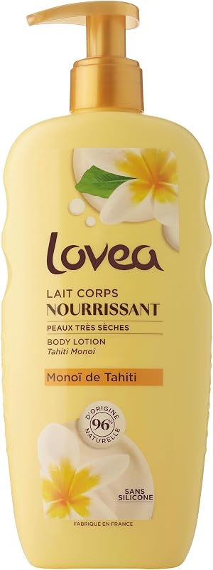 Sponsored Ad – LOVEA - Body Lotion - Monoï de Tahiti - Nourishes & Softens - For Very Dry Skin - 96% Natural O