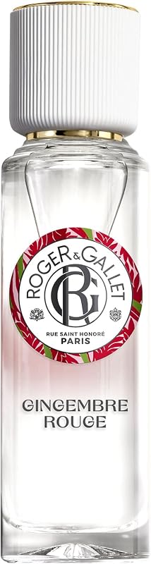 Roger & Gallet- Red Ginger - Fresh Fragrance with Pink Berries, Ginger and Benzoin - Fresh and Spicy Fragrance