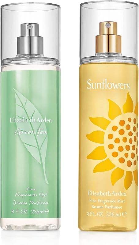 Elizabeth Arden, Duo Green Tea Perfumed Water & Sunflowers Fragrance Mist Spray