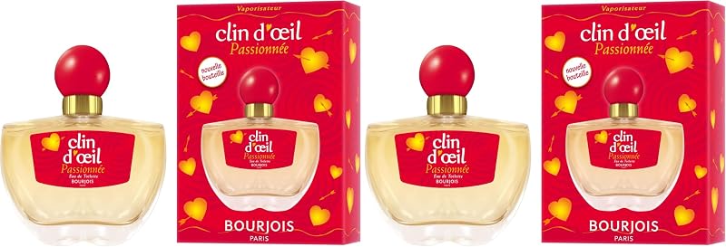 Bourjois Wink Passionate Eau de Toilette for Women, 75 ml (Pack of 2)