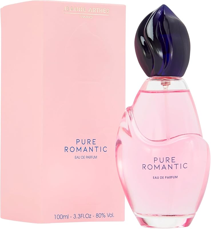JEANNE ARTHES - Eau de Parfum for Women - Pure Romantic - Floral & Fruity - Bergamot and Passion Fruit - Made