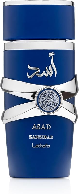 Asad Zanzibar by Lattafa for Men – 3.4 oz EDP Spray