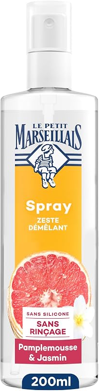 Le Petit Marseillais | Zeste Detangling Spray Grapefruit & Jasmine (200ml spray bottle) – Leave-in care to det