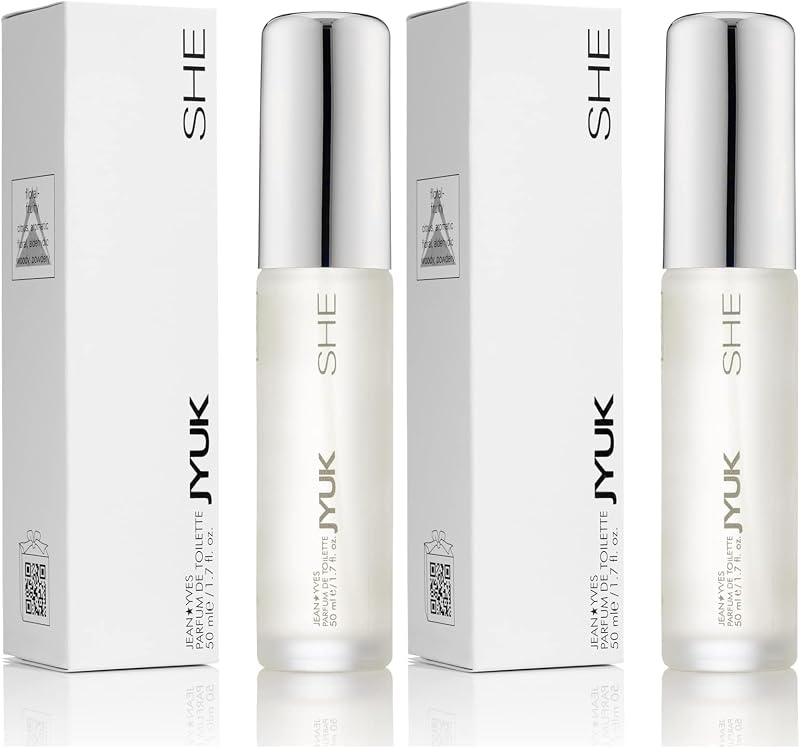 Milton-Lloyd She JYUK Eau de Toilette 50 ml - Parfum pour Femme - 50 ml Parfum de Toilette (Lot de 2)