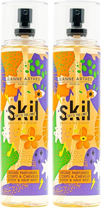 SKIL - Women's Fragrance Mist - Vanilla Ice Cream - Summer Crush Collection - Made in France - 250 ml