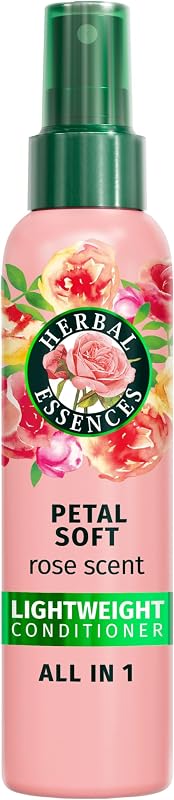 Herbal Essences Rose Douceur 10-in-1 Anti-Frizz Spray 145ml | Detangles, nourishes, anti-frizz, repairs, prote
