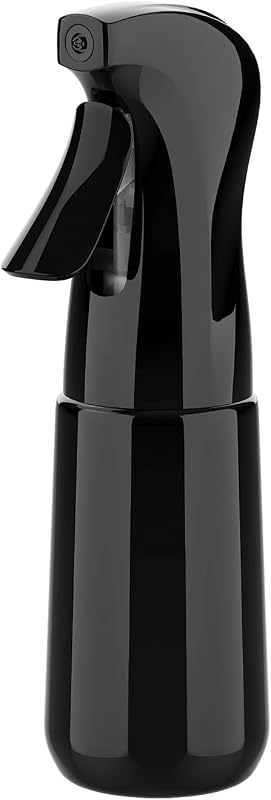 GRIFEMA water sprayer 200ml black fine mist | Reusable Spray for Hair, Plants, Face and Cleansing