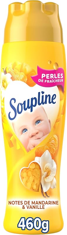 SOUPLINE - Vanilla Freshness Beads - Fragrance Booster - Long-Lasting Intense Freshness - 460 g