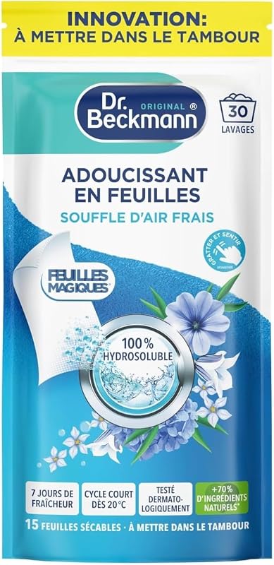 Dr. Beckmann Magic Sheets - Fabric Softener - Fresh Air - 30 Washes