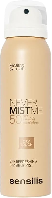 Sensilis Invisible Never Mist Me SPF50 Solar Mist 100 ml | SPF50, UVA, UVB, Mist Spray, Moisturizes, Soothes,