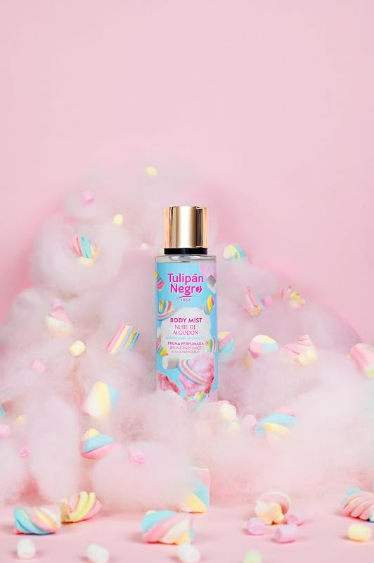 Black tulip, body mist cotton cloud 250ml