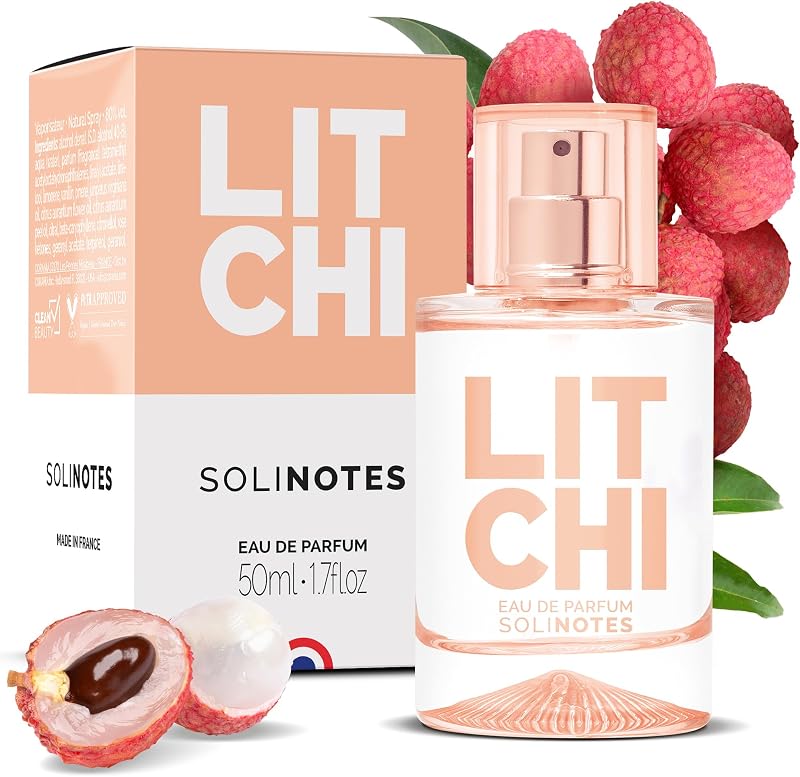 Solinotes Litchi Women's Perfume - Eau de Parfum - Floral and Fruity Fragrance - Perfect Gift for Her - 50 ml