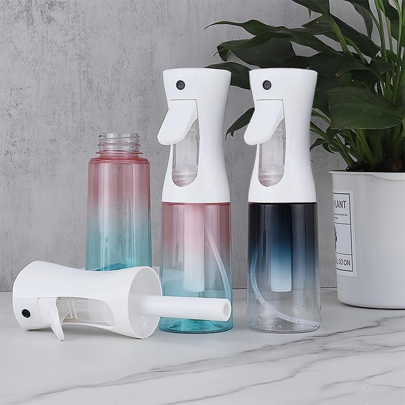 Hair Water Spray Bottle, Continuous Spray Bottle for Hairdressing Cleaning, Plant Essential Oil, Hydration, Ma