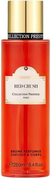 CP Prestige – Red Crush Fragrance Mist – 250 ml – Red Fruits, Rose & Black Vanilla – Body & Hair Mist – Sensua