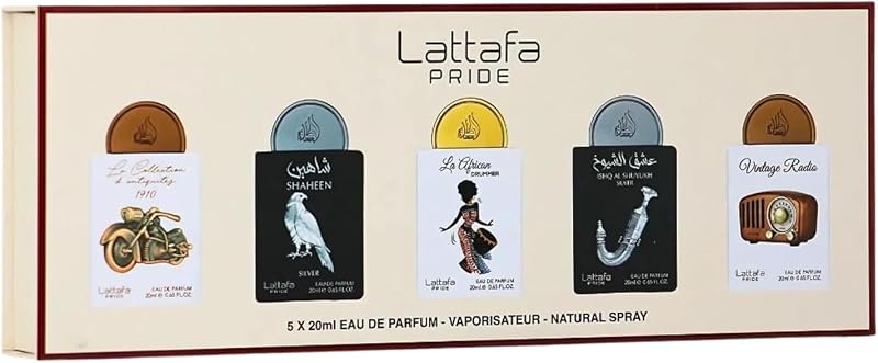 Lattafa Pride Giftset No. 5 Eau de Parfum 5 x 20 ml