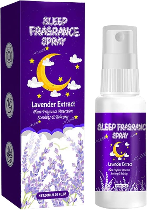 Aromatherapy Spray, Sleep Mist for Deep Sleep, Relaxation Aid, Soothing Natural Lavender Scent, Bed Linen Deod