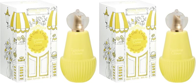 JEANNE ARTHES - French Way Of Life Eau de Parfum - Tea Time in Paris - Tartelette Citron - Floral & Fruity - A