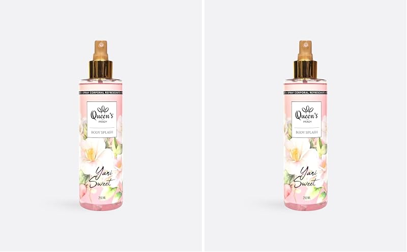 PRADY - Body Splash Yuzu & Peony - 250ml - Refreshes your senses. (Pack of 2)