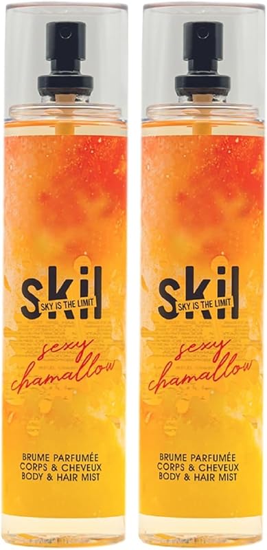 SKIL Women's Sexy Chamallow Fragrance Mist - Milky Way Collection - Vanilla Pear Fragrance - Spray Bottle 250 