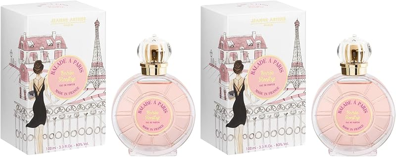 JEANNE ARTHES - Eau de Parfum Femme French Way Of Life - Balade à Paris - Soirée sur Rooftop - Floral & Frais