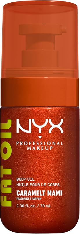 NYX Professional Makeup Fat Oil Body Hydrating Body Oil 24H Bronze 70ml | Bronze shimmer finish, Light texture