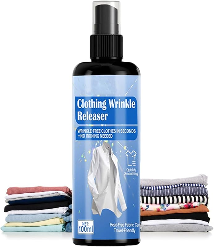 Sizing Spray 100ml - Renewal Mist for Clothes, Ironing with Anti-Static Formula for Fabrics, Shirts & Sheets, 