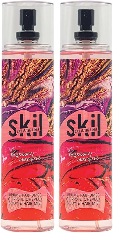 SKIL - Passion Overdose - Toxic Love Collection - Bergamot Candy Floss Fragrance - Spray Bottle 250 ml - Made 