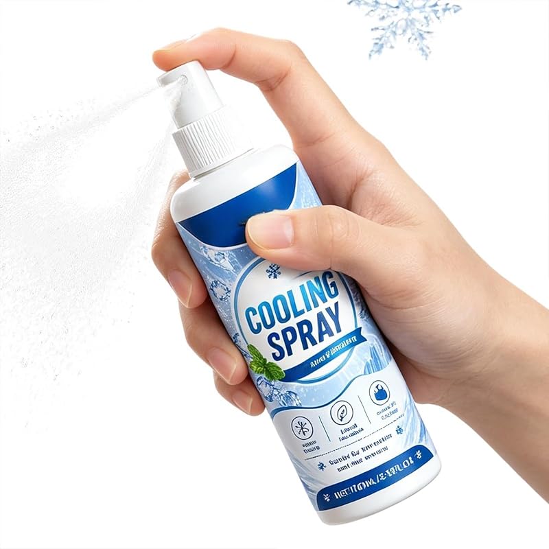 Brume Rafraîchissante Pour Vêtements 100 ml De Brume Rafraîchissante | Spray Effet Glaçon Idéal : Activités Es