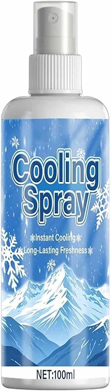 Spray rafraîchissant 100 ml Aide Fraîcheur Sport d'Été | Brume rafraîchissante portable Pour Hommes Voyageurs 