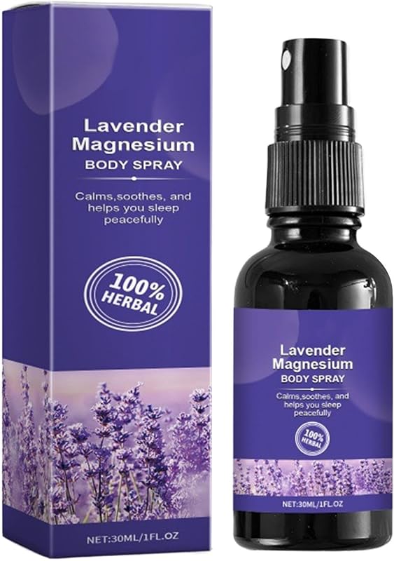 Spray Sommeil À La Lavande Brume d'Aromathérapie Apaisante Longue Durée 30 | Spray Lit et Brume Corps pour Mam