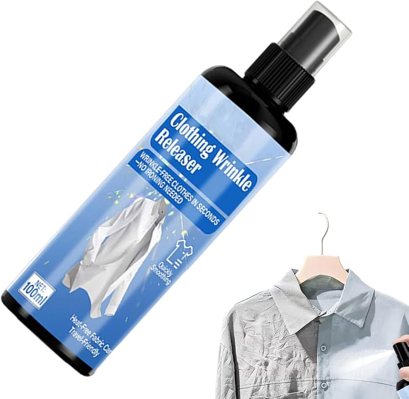 Vaporisateur Repassage 100ml Spray Assouplissant pour Linge | Brume Lissante pour Vêtements Pour maison, voyag