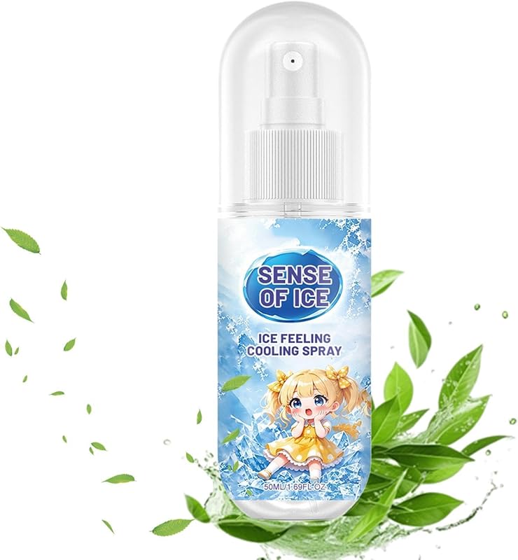 Brume Rafraîchissante 50ml Fraîcheur Longue Durée Contre La Chaleur | Brume Rafraîchissante Corps Entier Pour